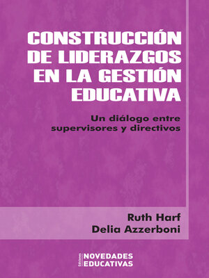 cover image of Construcción de liderazgos en la gestión educativa